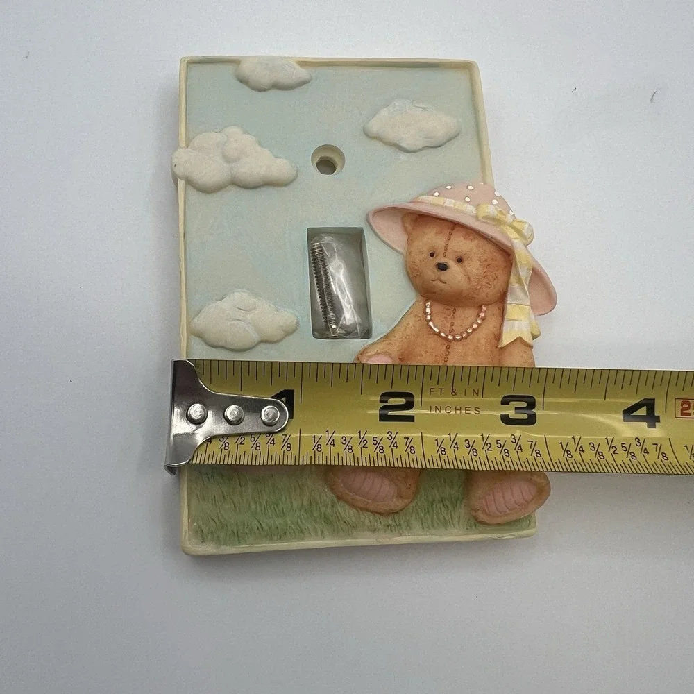 RUSS BABY BEAR SWITCHPLATE COVER VINTAGE 90's